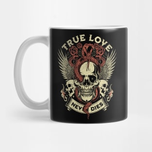 SKULL LOVE NEVER DIES Mug